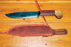 #0014 Hand Made Wooden Handle Knife