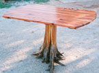 #0025 Hand Made Cedar Table